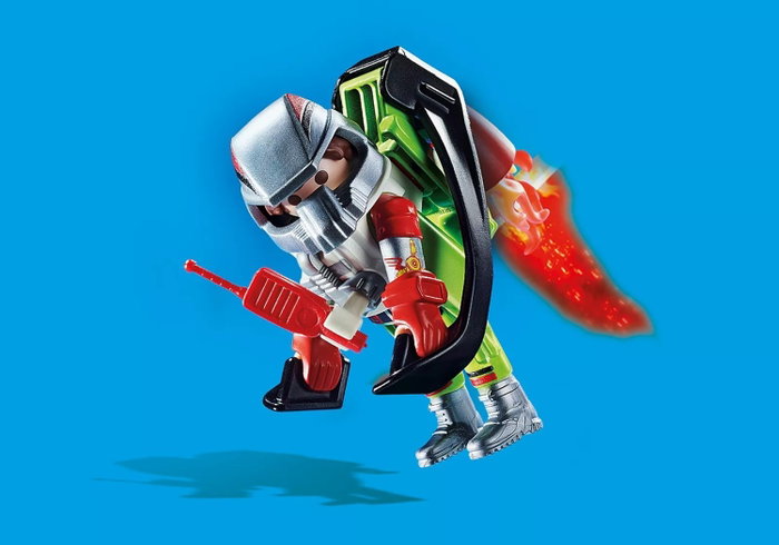 PLAYMOBIL Air Stuntshow Mochila Propulsora 70836