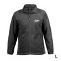 Edm Chaqueta Forro Polar 280g/m² Negro Talla L Unisex Tratamiento Anti-pilling Cuello Maxi Bordado