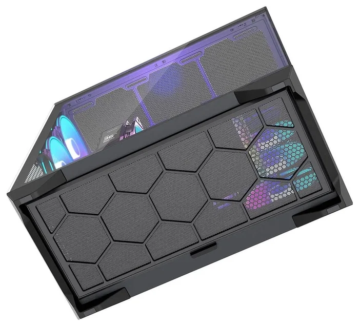 Modecom Volcano Space XL 5F ARGB Negro Modecom Volcano Space XL 5F ARGB Negro