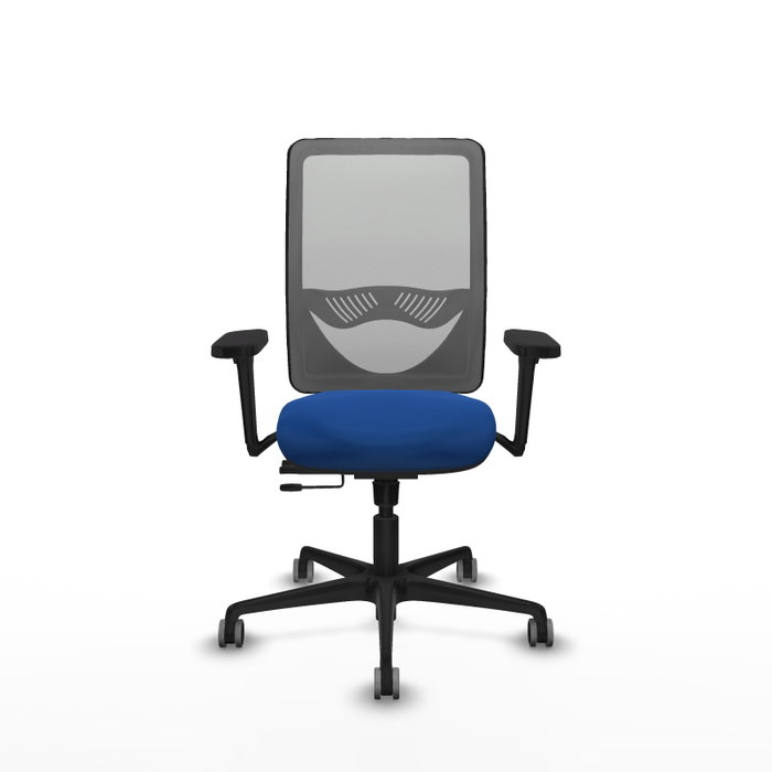 PIQUERAS Y CRESPO Silla de oficina Zulema Azul y Gris PIQUERAS Y CRESPO Silla de oficina Zulema Azul y Gris