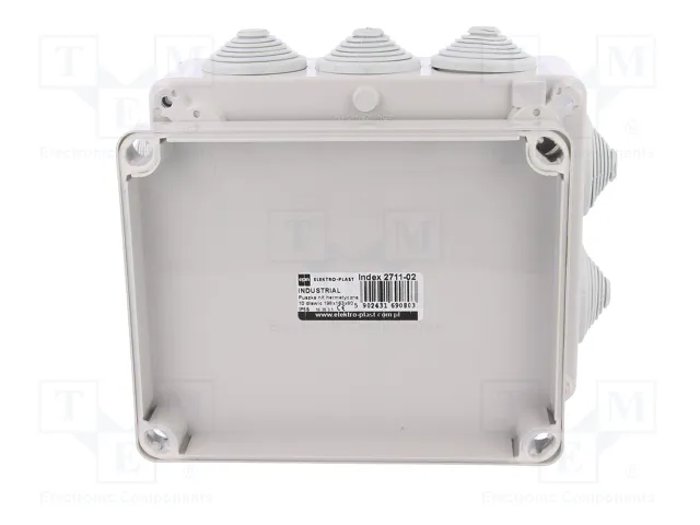 ELEKTRO-PLAST NASIELSK Caja de Conexiones IP55 Gris ELEKTRO-PLAST NASIELSK Caja de Conexiones IP55 Gris