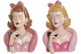 DKD Home Decor Figura de Resina Surtida Chica