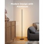 Govee RGBICW Floor Lamp Lite con Matter, Negro