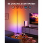 Govee RGBICW Floor Lamp Lite con Matter, Negro