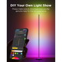 Govee RGBICW Floor Lamp Lite con Matter, Negro