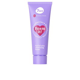 7Days FOAM IT! Espuma Limpiadora Facial 80 ml, Limpia y Purifica el Rostro Efectivamente