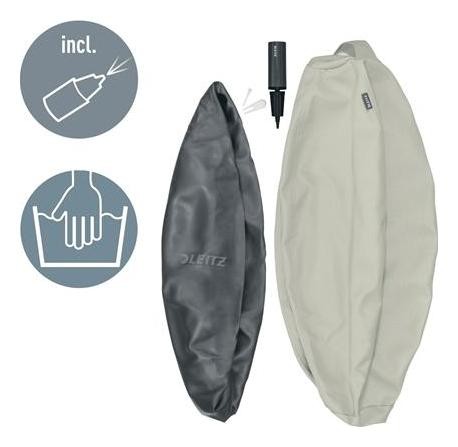 LEITZ Active Ergo Balón de Asiento 55 cm Gris Antideslizante LEITZ Active Ergo Balón de Asiento 55 cm Gris Antideslizante