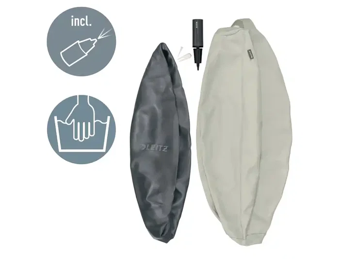 LEITZ Active Ergo Balón de Asiento 55 cm Gris Antideslizante LEITZ Active Ergo Balón de Asiento 55 cm Gris Antideslizante
