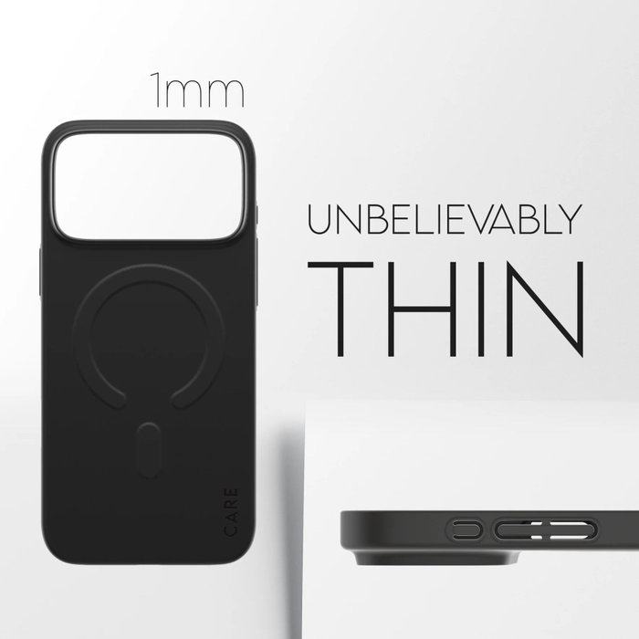 PanzerGlass CARE SL1M Funda Transparente con MagSafe para iPhone 17 Pro Max