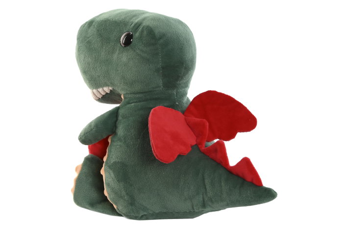 DKD Home Decor Peluche de Dragón Verde y Rojo Colección Sant Jordi DKD Home Decor Peluche de Dragón Verde y Rojo Colección Sant Jordi