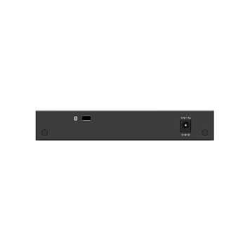NETGEAR MS305-100EUS Switch de Escritorio Multi-Gigabit No Administrado, 5 Puertos (100/1000/2500 Mbps) Ethernet, Montaje en Pared, Negro