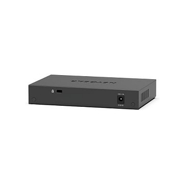 NETGEAR MS305-100EUS Switch de Escritorio Multi-Gigabit No Administrado, 5 Puertos (100/1000/2500 Mbps) Ethernet, Montaje en Pared, Negro