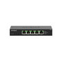 NETGEAR MS305-100EUS Switch de Escritorio Multi-Gigabit No Administrado, 5 Puertos (100/1000/2500 Mbps) Ethernet, Montaje en Pared, Negro