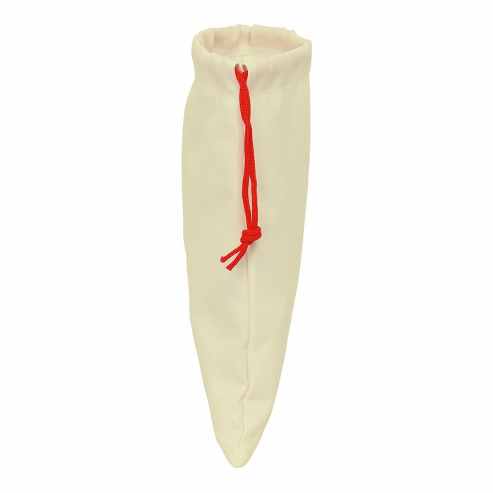 Safta Saquito Plano Osito Beige Felices Fiestas 26x34x1cm