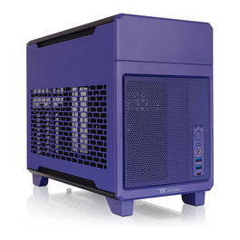 Thermaltake TR100 Future Dusk Mini Tower PC Violeta Mini-ITX SPCC Acero Filtro Anti-polvo