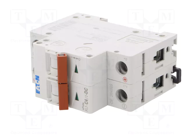 EATON ELECTRIC PL7-C4/2-DC Interruptor magnetotérmico 2 polos 4A 10kA