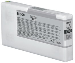Epson T6537 Light Black Cartucho de tinta Gris 200 ml (C13T653700) unsold_sku