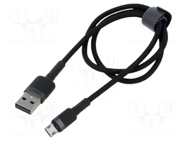 Baseus Cafule Cable USB a microUSB 1.5A 2m gris-negro