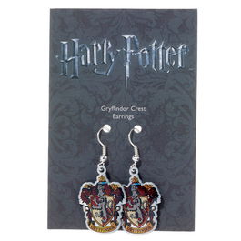 THE CARAT SHOP Pendientes Gryffindor Crest Harry Potter de aleación de zinc