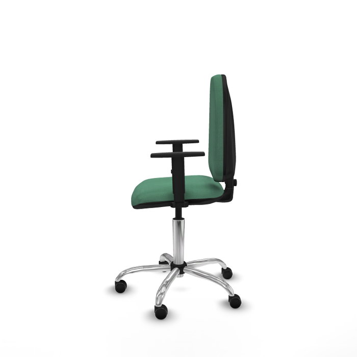 PIQUERAS Y CRESPO Silla de oficina Aýna Verde esmeralda con Base cromada PIQUERAS Y CRESPO Silla de oficina Aýna Verde esmeralda con Base cromada