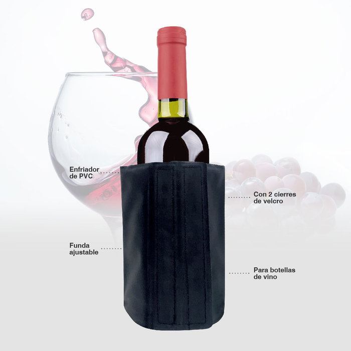 GSC Evolution Enfriador de vino con velcro Negro GSC Evolution Enfriador de vino con velcro Negro