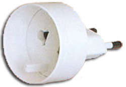 Adaptador de viaje bipolar 10A-250V 11000-50400