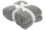 DKD Home Decor Manta Sofa Urban Gris Claro 170 x 130 cm (2 Unidades)