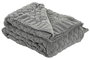 DKD Home Decor Manta Sofa Urban Gris Claro 170 x 130 cm (2 Unidades)