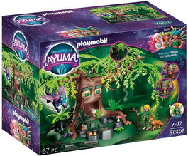 Playmobil Árbol de la Sabiduría Fantasía con Cubo Mágico y Dragón