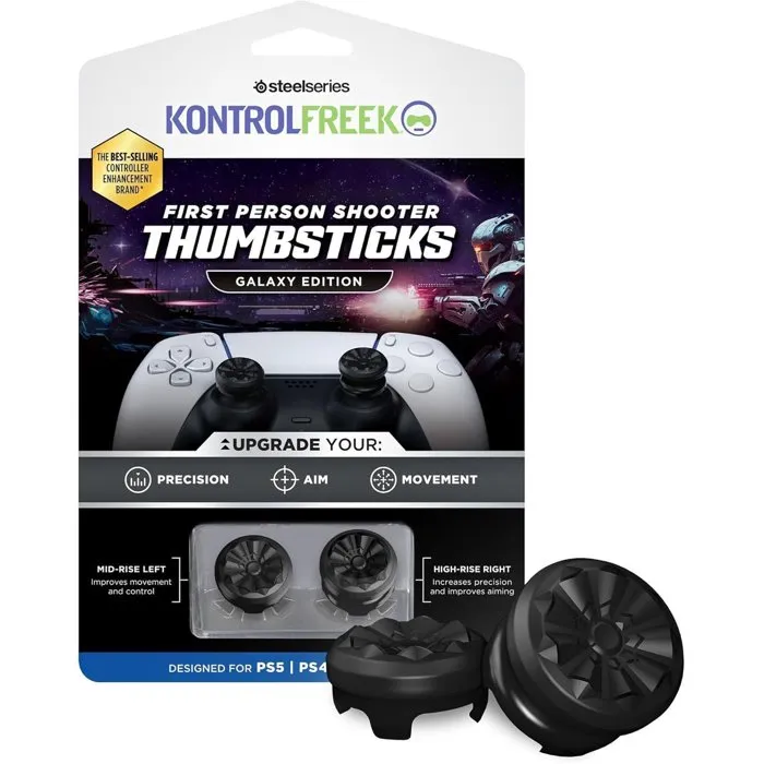 KontrolFreek Black Galaxy Thumbstick Negro