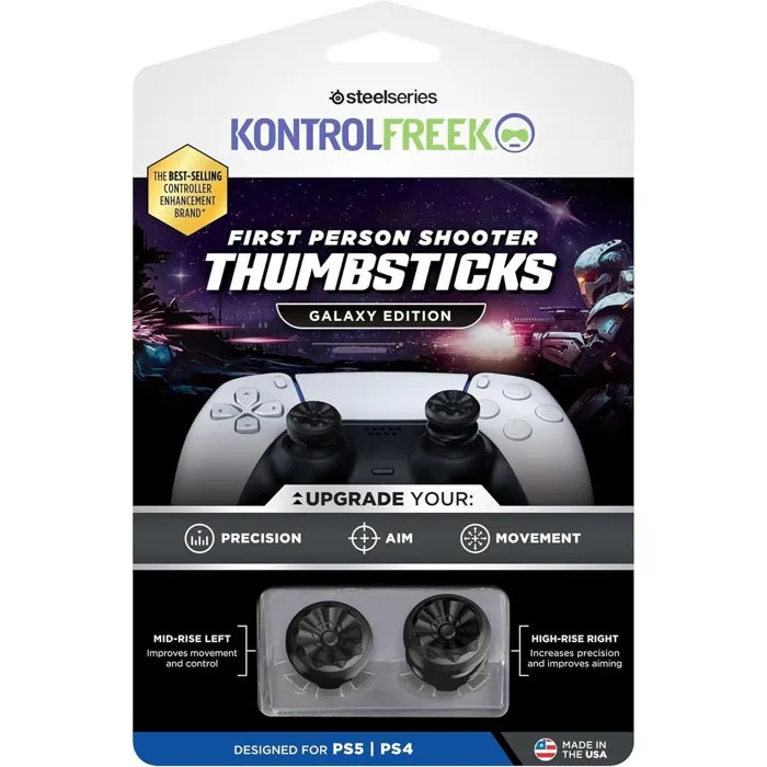 KontrolFreek Black Galaxy Thumbstick Negro