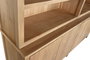 DKD Home Decor Libreria Alpino 200 x 45 x 220 cm Pino y Metal
