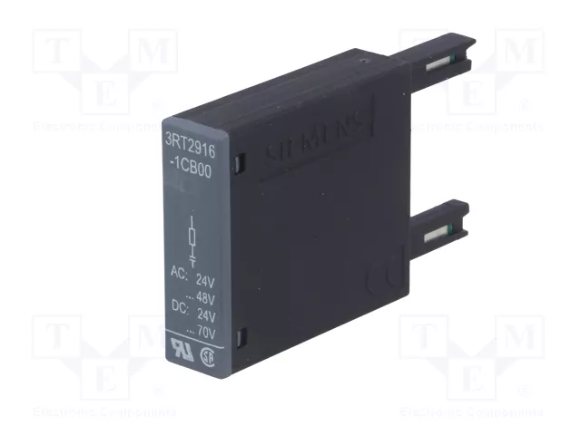 SIEMENS 3RT2916-1CB00 Limitador de sobretensiones filtro RC S00 24-48VAC SIEMENS 3RT2916-1CB00 Limitador de sobretensiones filtro RC S00 24-48VAC