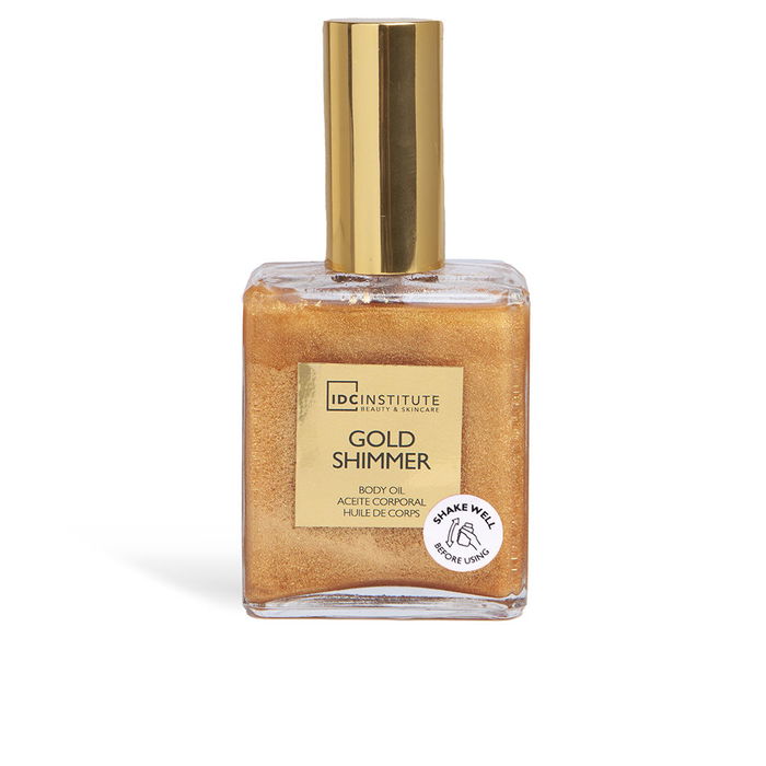 Idc Institute Aceite Corporal Gold Shimmer Dorado 45 ml, para Piel Radiante e Iluminada Idc Institute Aceite Corporal Gold Shimmer Dorado 45 ml, para Piel Radiante e Iluminada
