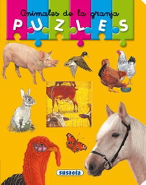 SUSAETA EDICIONES, Animales de la granja (Mi primer libro de puzles)