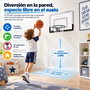 Jugatoys Canasta de Baloncesto transparente 45,50x30,5cm