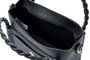 Lucky Bees Bolso de Hombro Nia - Negro 27x13x19 cm Cuero de Polivinilo