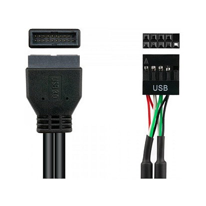 GoodConnections Adaptador Pin-Header USB3.0 a USB2.0 0,3 m