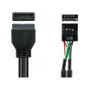 GoodConnections Adaptador Pin-Header USB3.0 a USB2.0 0,3 m