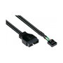 GoodConnections Adaptador Pin-Header USB3.0 a USB2.0 0,3 m