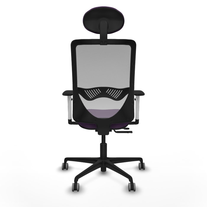 PIQUERAS Y CRESPO Silla de oficina Zulema Morada con Mecanismo Sincro/Traslack