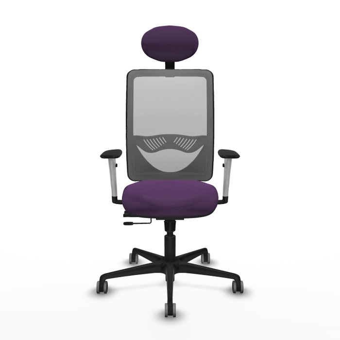PIQUERAS Y CRESPO Silla de oficina Zulema Morada con Mecanismo Sincro/Traslack