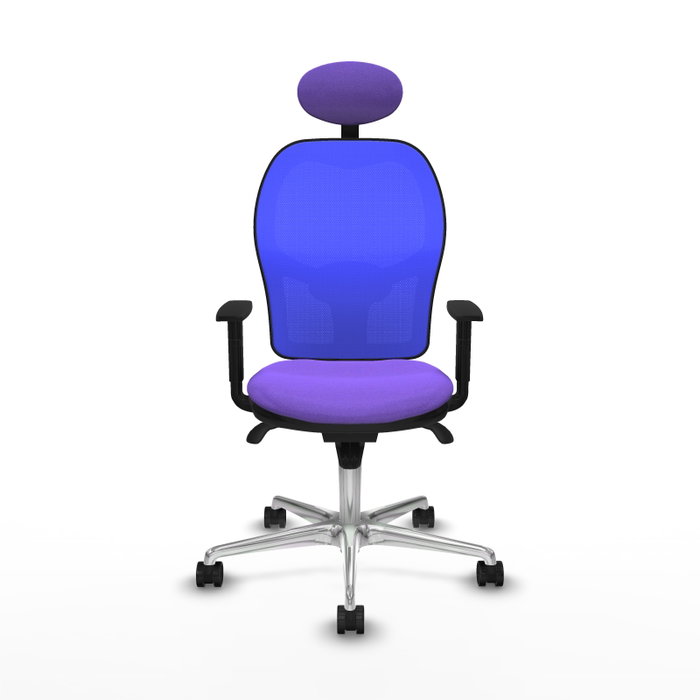 PIQUERAS Y CRESPO Silla de oficina Jorquera Lila y Azul PIQUERAS Y CRESPO Silla de oficina Jorquera Lila y Azul
