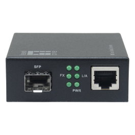 Level One GVM-2000 Conversor de Medios RJ45 a SFP Gigabit