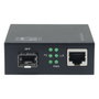 Level One GVM-2000 Conversor de Medios RJ45 a SFP Gigabit