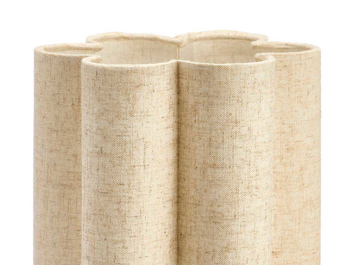 Giftdecor Lampara Flor 74 cm Natural Metal Papel 20x20x42 cm (Set de 4)