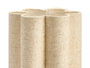 Giftdecor Lampara Flor 74 cm Natural Metal Papel 20x20x42 cm (Set de 4)