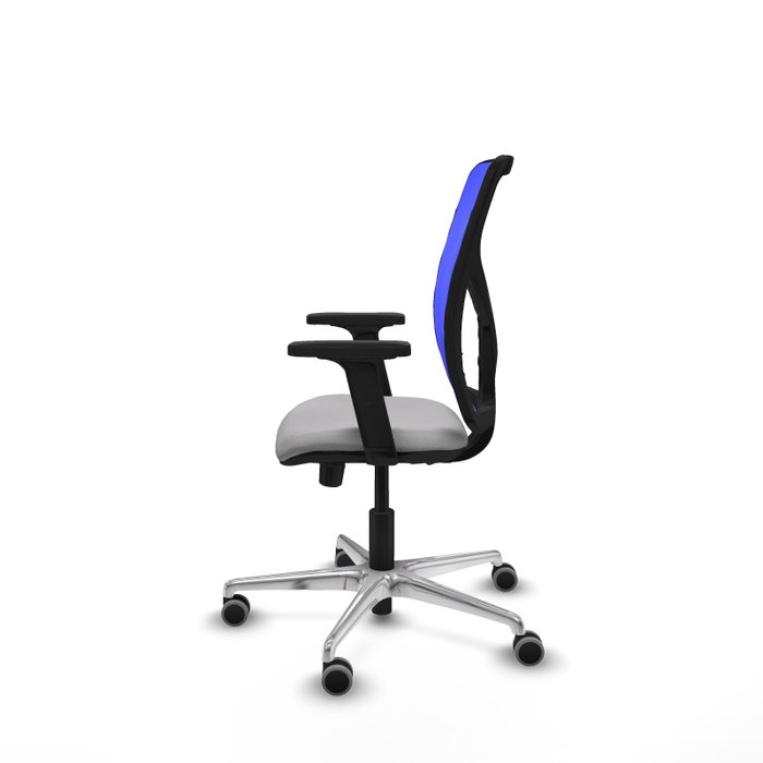 PIQUERAS Y CRESPO Silla de oficina Motilla Gris claro/Azul PIQUERAS Y CRESPO Silla de oficina Motilla Gris claro/Azul