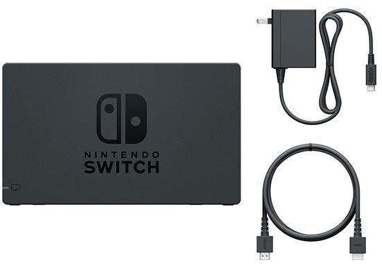 Nintendo Switch Set Dock/ Base + Adaptador Corriente + HDMI