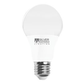 Silver Eco Bombilla LED Estandar 7W (70W) E27 5000K Luz Blanca